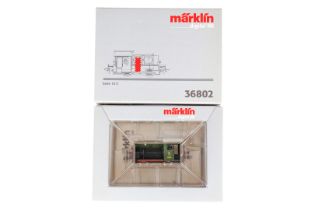 Märklin Digital Diesellok ”CFL 1011” 36802, Spur H0, grün, Alterungsspuren, OK, Z 2