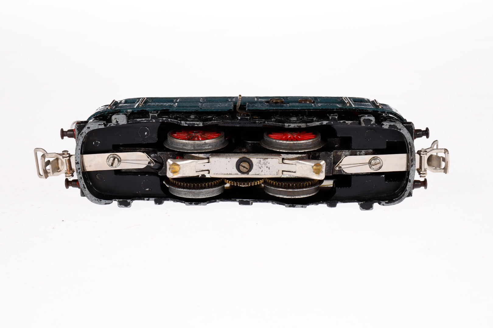 Märklin E-Lok RS 800, Spur H0, Guss, blau, mit 2 el. bel. Stirnlampen, LS und gealterter Lack, Z 3 - Image 2 of 2