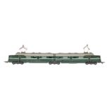 Märklin Doppellokomotive DL 800, Spur H0, olivgrün, LS und Alterungsspuren, Z 3