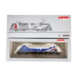 Märklin Digital E-Lok ”152 073-3” 39353, Spur H0, blau/bunt, Alterungsspuren, OK, Z 2