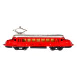 Märklin schweizer Triebwagen RP 12930, Spur 0, elektr., rest. und ergänzt, Z 4