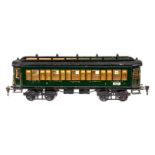 Märklin Personenwagen 1931 G, Spur 1, HL, mit Inneneinrichtung, 4 AT, Gussrädern und 4 Replik-