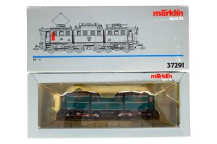 Märklin Digital E-Lok ”E 91 99” 37291, Spur H0, grün, Alterungsspuren, OK, Z 2