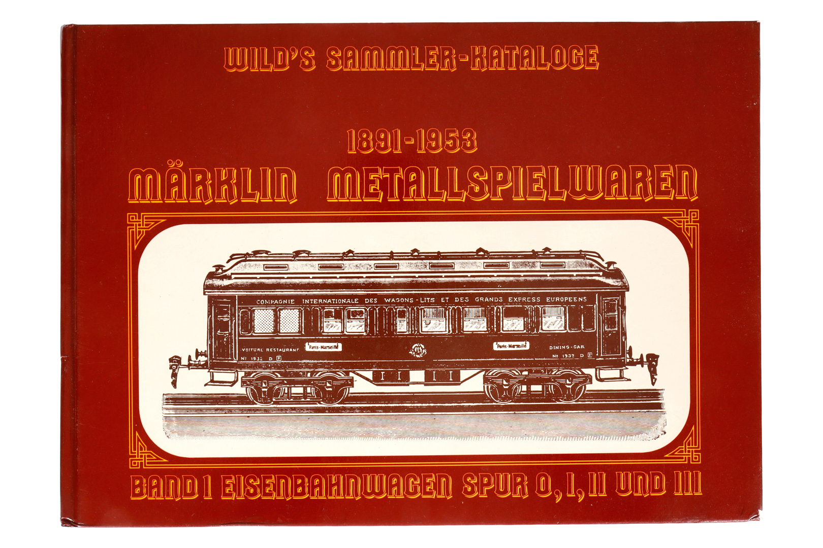 Wild-Buch ”Märklin Metallspielwaren”, Band 1, Alterungsspuren