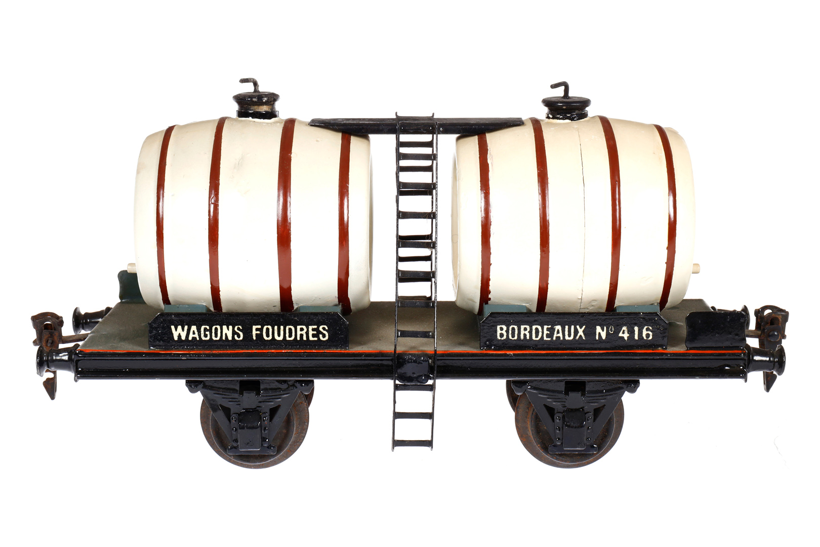 Märklin franz. Weinwagen 1940, Spur 1, HL, meist nachlackiert und ergänzt, L 24, Z 3