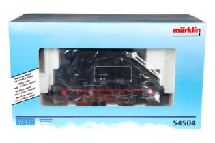 Märklin Maxi B-Tenderlok ”98 311” 54504, Spur 1, elektr., schwarz, Alterungsspuren, im leicht besch.