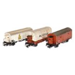 3 Märklin Güterwagen, Spur H0, Guss, LS, Z 3