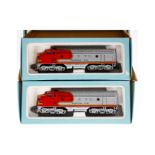 Märklin Diesellok mit Ergänzung ”SF” 3060/4060, Spur H0, rot/silber/gelb, Alterungsspuren, je im