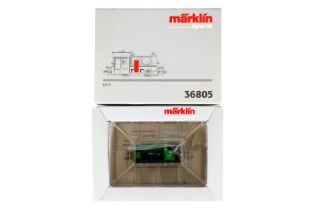 Märklin Digital Diesellok ”SKW” 36805, Spur H0, grün, Alterungsspuren, OK, Z 2