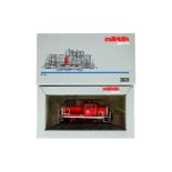 Märklin Digital Diesellok ”361 838-6” 3631, Spur H0, rot/weiß, Alterungsspuren, OK, Z 2