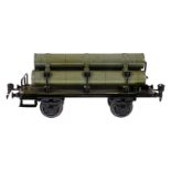 Märklin Gasröhrenwagen 1927, Spur 1, HL, LS und gealterter Lack, L 23, Z 1-2