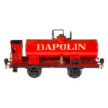 Märklin Dapolin Kesselwagen 1994, Spur 1, HL, mit BRH, Gestänge ergänzt, LS und gealterter Lack, L