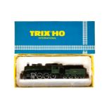 Trix 2-C Schlepptenderlok ”3894” 2408, Spur H0, 2-Leiter, grün/schwarz, Alterungsspuren, OK, Z 2