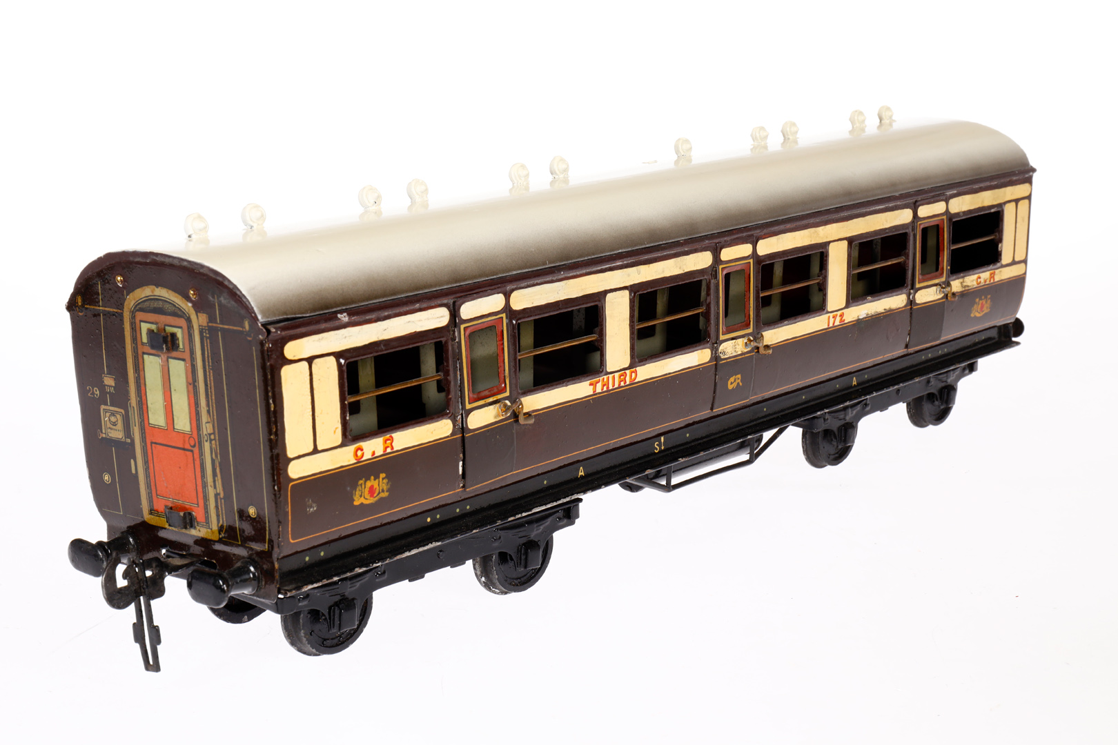 Carette Abteilwagen 172 CR, Spur 1, creme/braun, Seiten HL und Stirnseiten CL, mit - Image 3 of 4