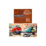 3 Märklin Kataloge, Spur H0, 50er Jahre, Alterungsspuren