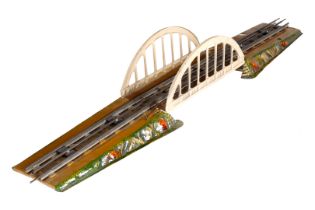 Märklin Bogenbrücke, Spur 0, elektr., HL, LS, Z 3