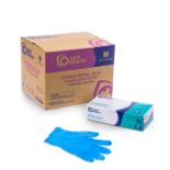 1 pallet of Medium Nitrile Powder Free Gloves. 850 boxes (100 gloves per box) Brand: Safe Health. Si