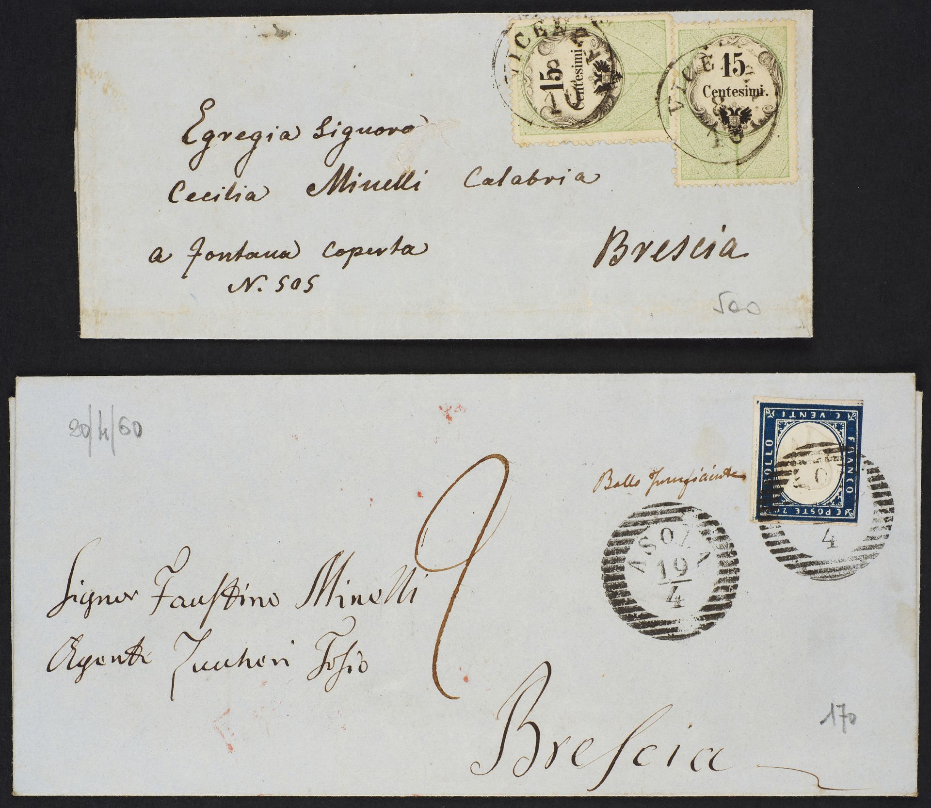 1842/66, PREFILATELIA, LOMBARDO VENETO, ANTICHI STATI ITALIANI - Bild 4 aus 4