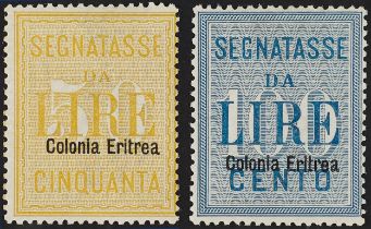 COLONIE ITALIANE, ERITREA SEGNATASSE