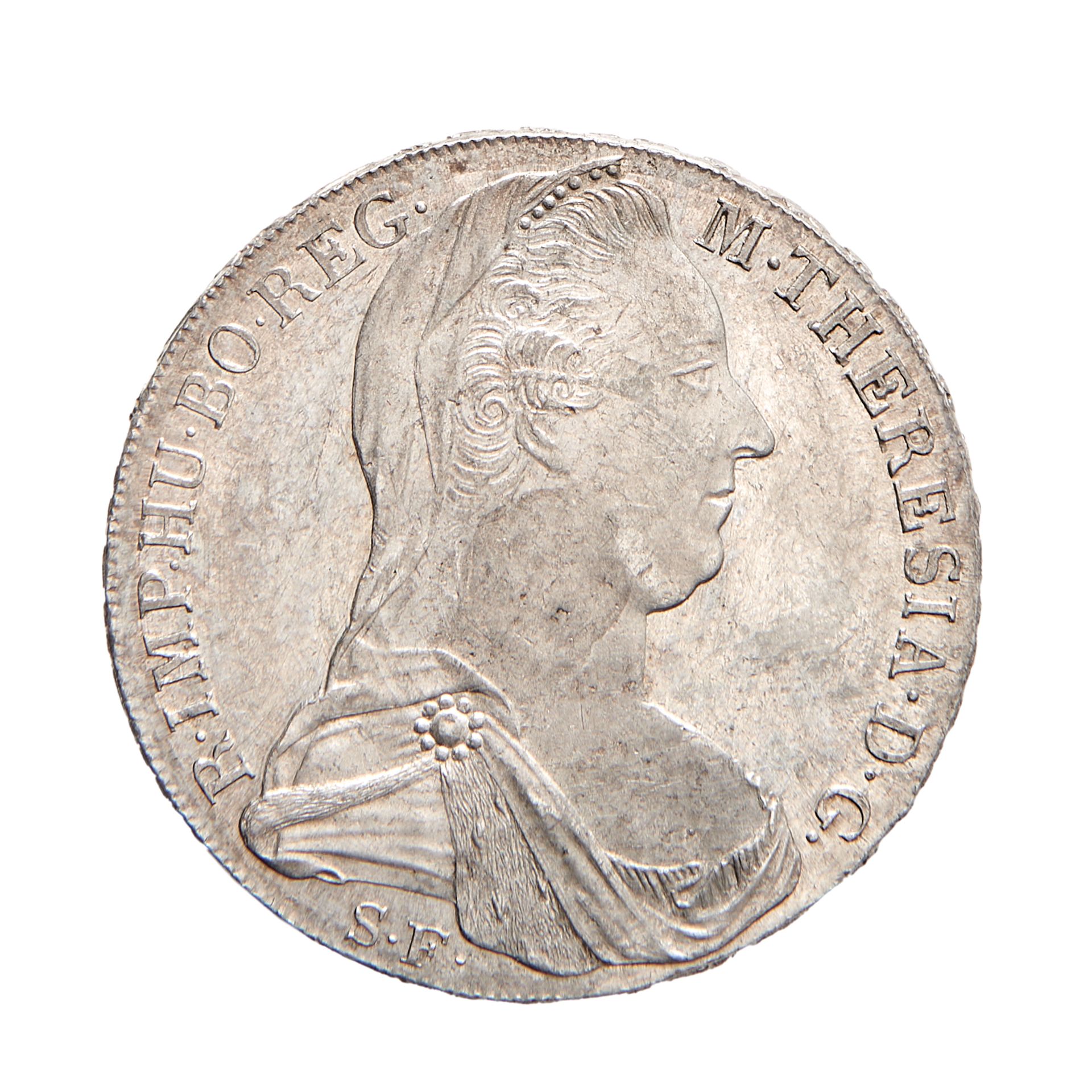 ZECCHE ESTERE, AUSTRIA, MARIA TERESA (1740-1780), TALLERO 1780 - Image 2 of 3