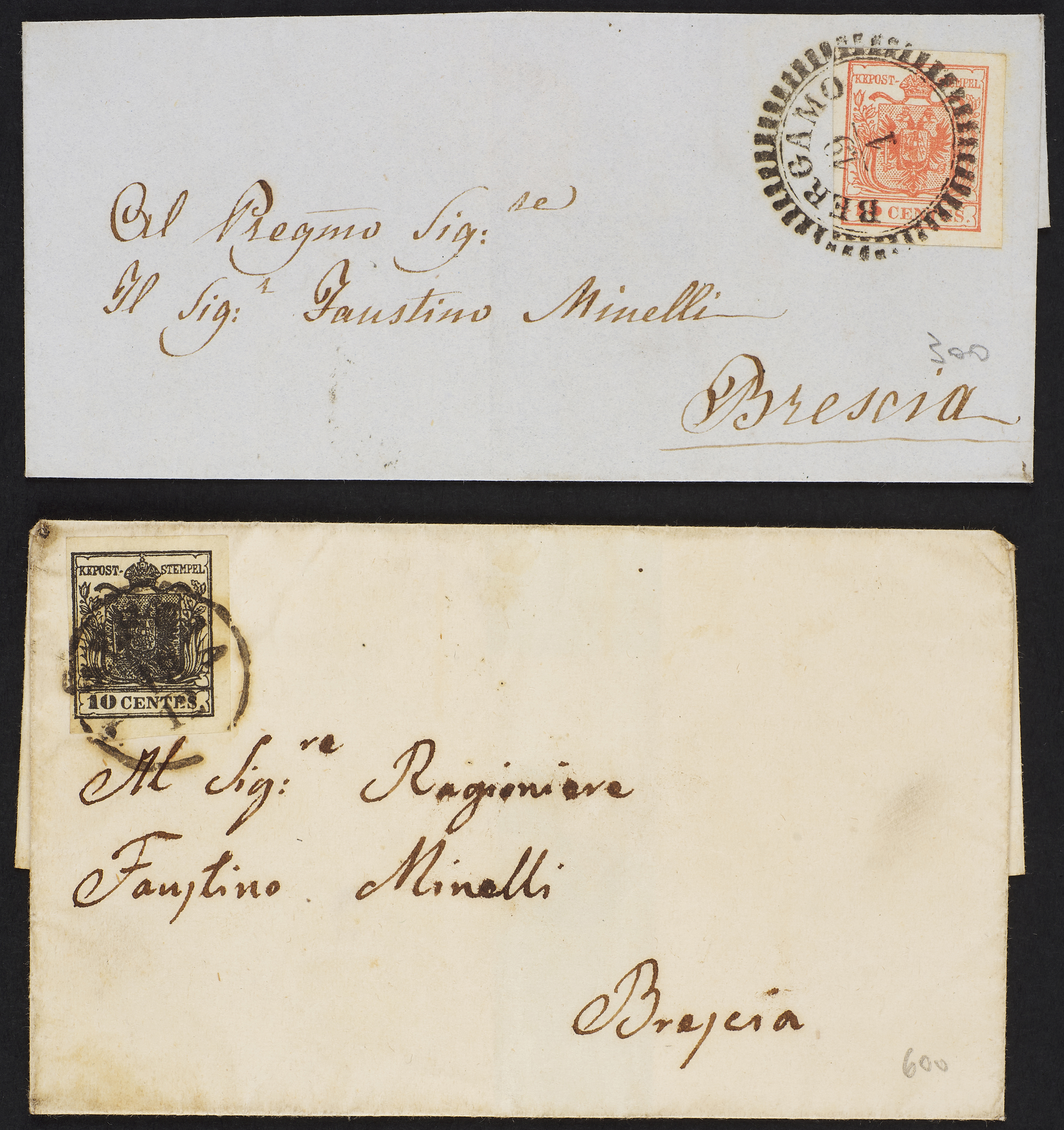 1842/66, PREFILATELIA, LOMBARDO VENETO, ANTICHI STATI ITALIANI - Image 2 of 4