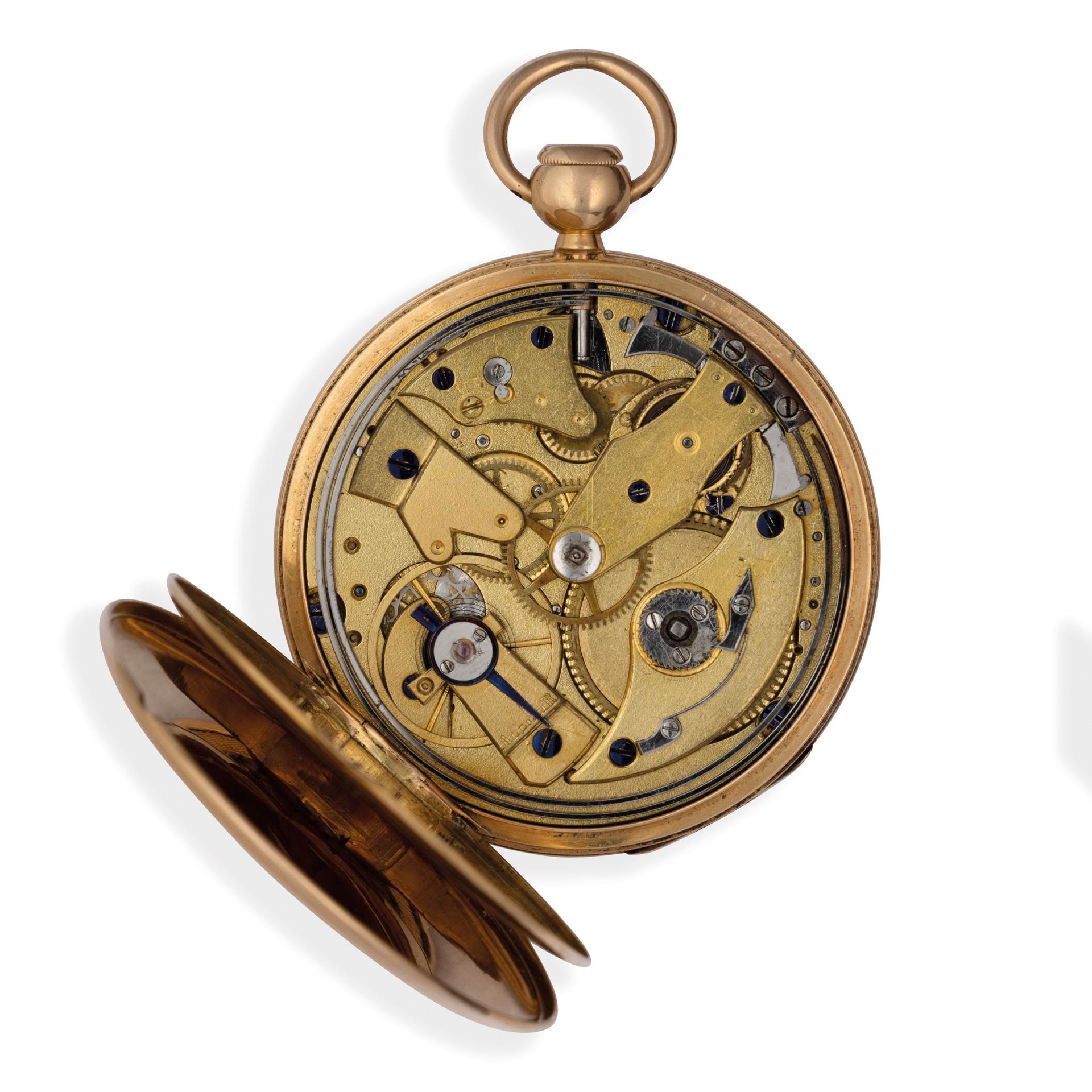 BAUTTE E CIE, OROLOGIO DA TASCA RIPETIZIONE A QUARTI, SVIZZERA 1830 CIRCA - Bild 4 aus 5