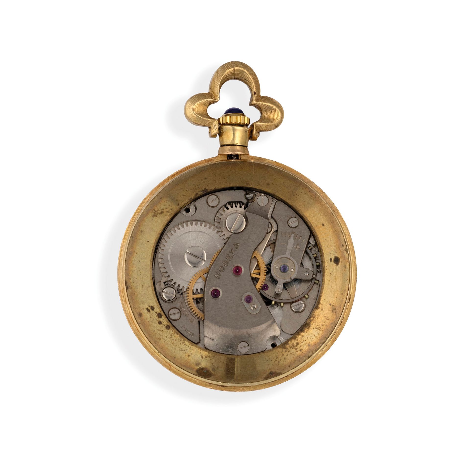 GENEVA EXTRA, OROLOGIO DA COLLO IN ORO E SMALTI, SVIZZERA 1960 CIRCA - Image 4 of 4