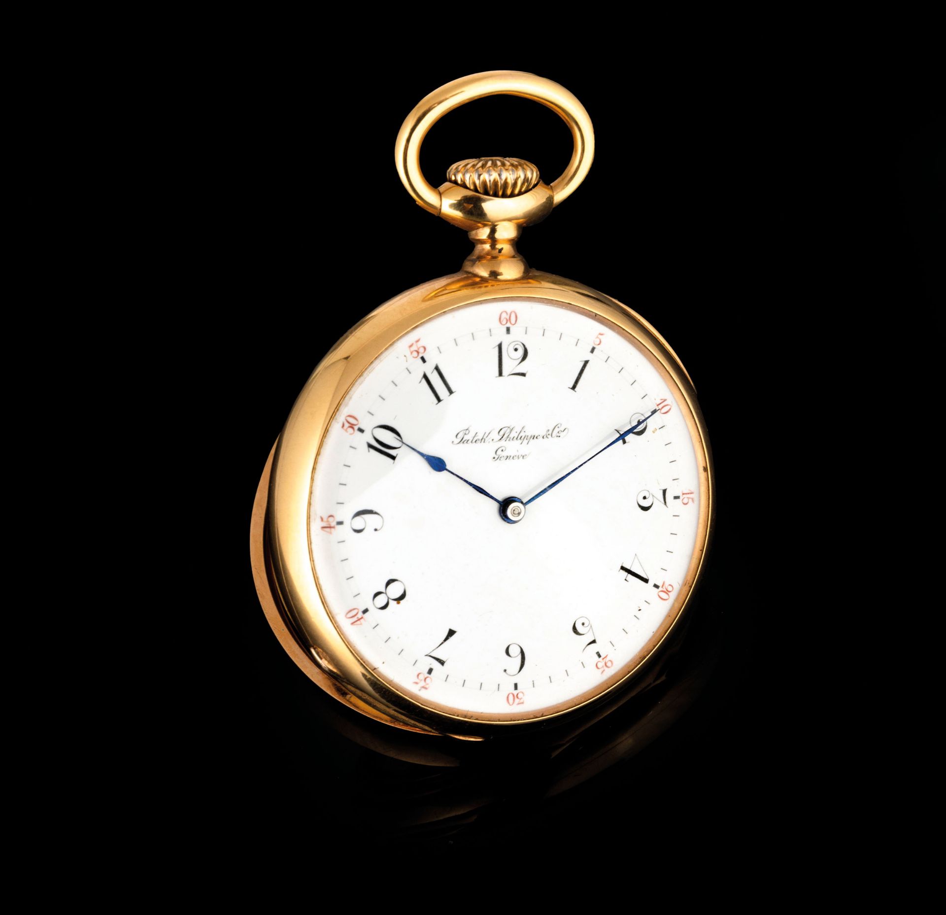 PATEK PHILIPPE, OROLOGIO DA TASCA IN ORO, SVIZZERA 1883 CIRCA