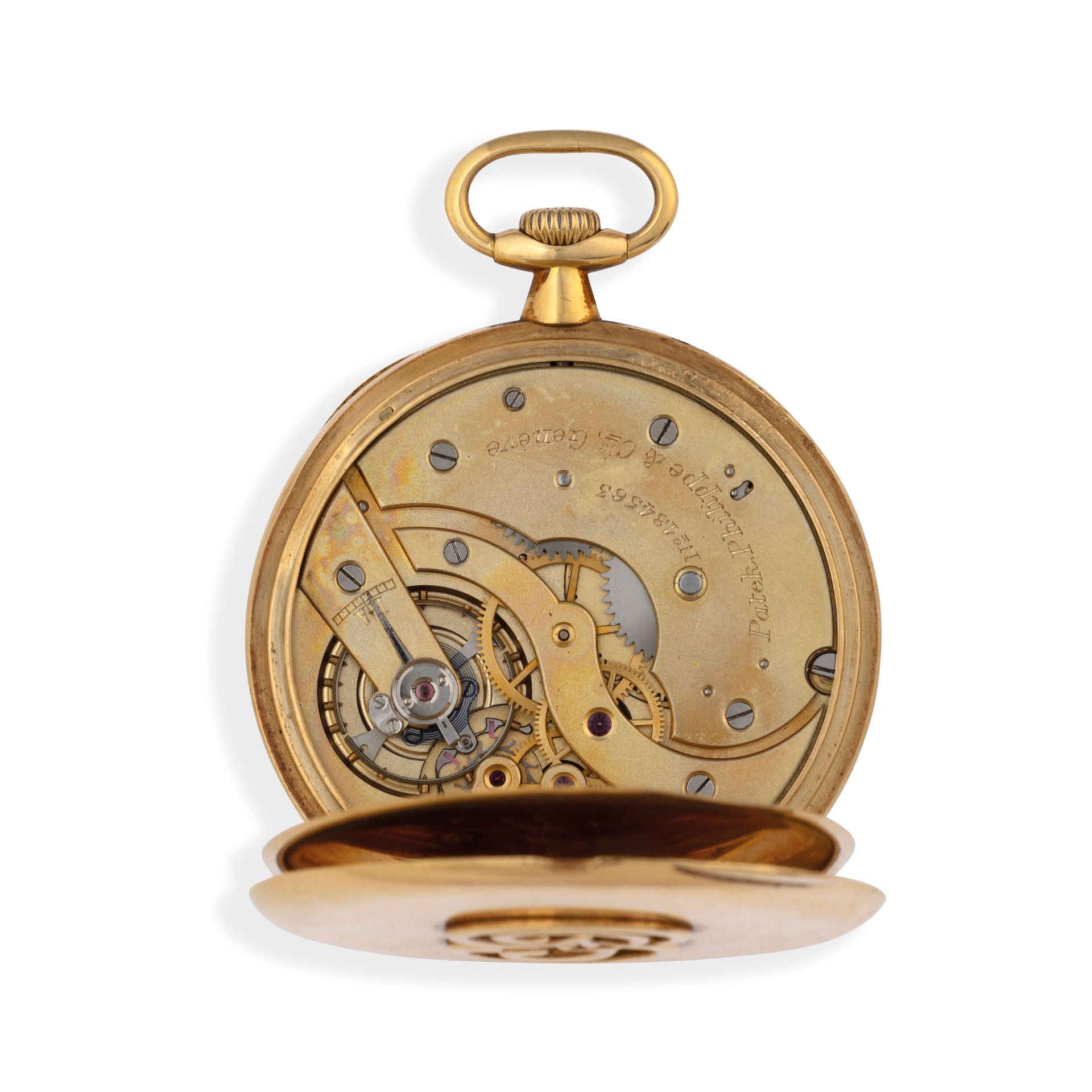 PATEK PHILIPPE, OROLOGIO DA TASCA IN ORO, CON SCATOLA E GARANZIA, MUSY, 1928 CIRCA - Image 5 of 6