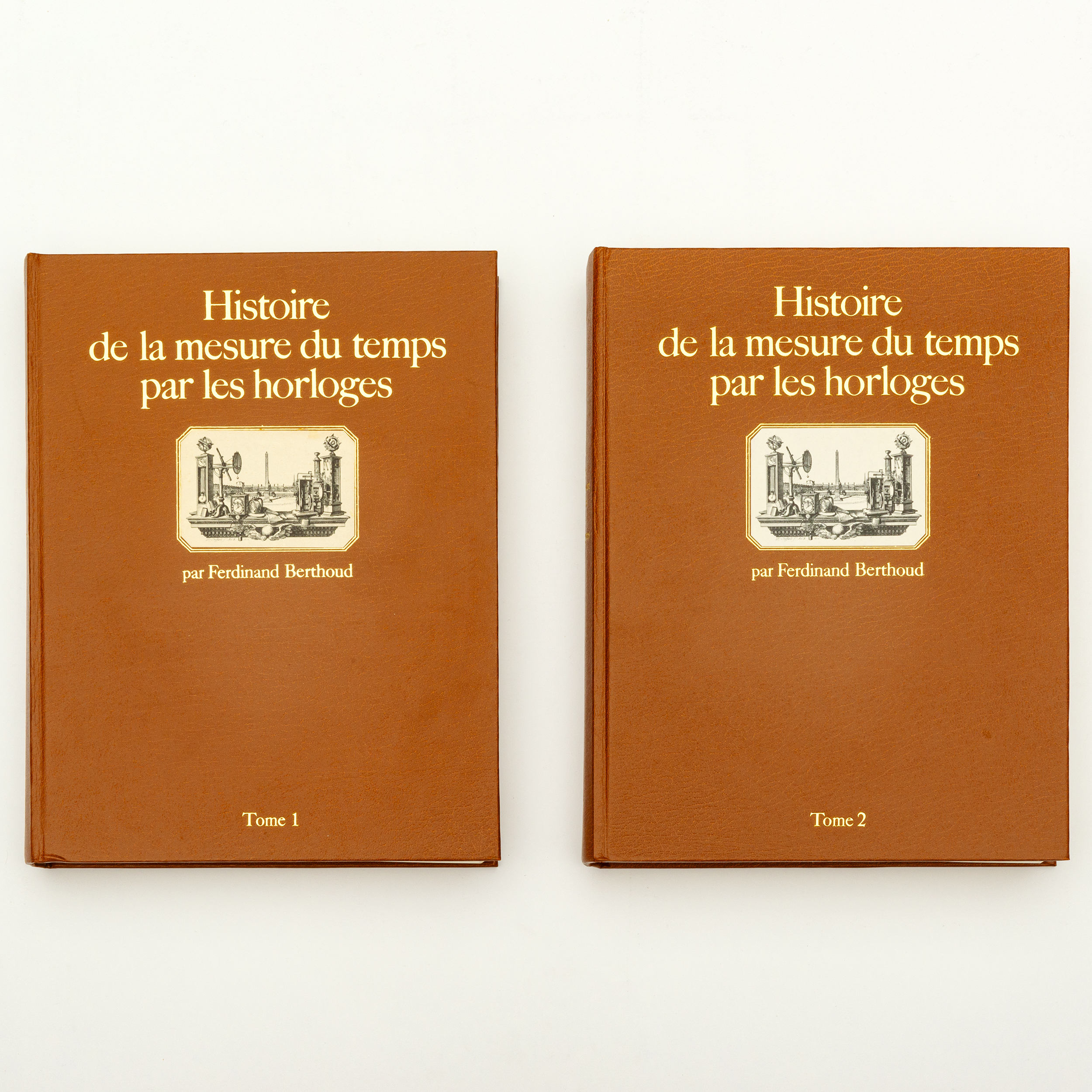 HISTOIRE DE LA MESURE DU TEMPOS PAR LES HORLOGES, F. BERTHOUD - Image 2 of 2