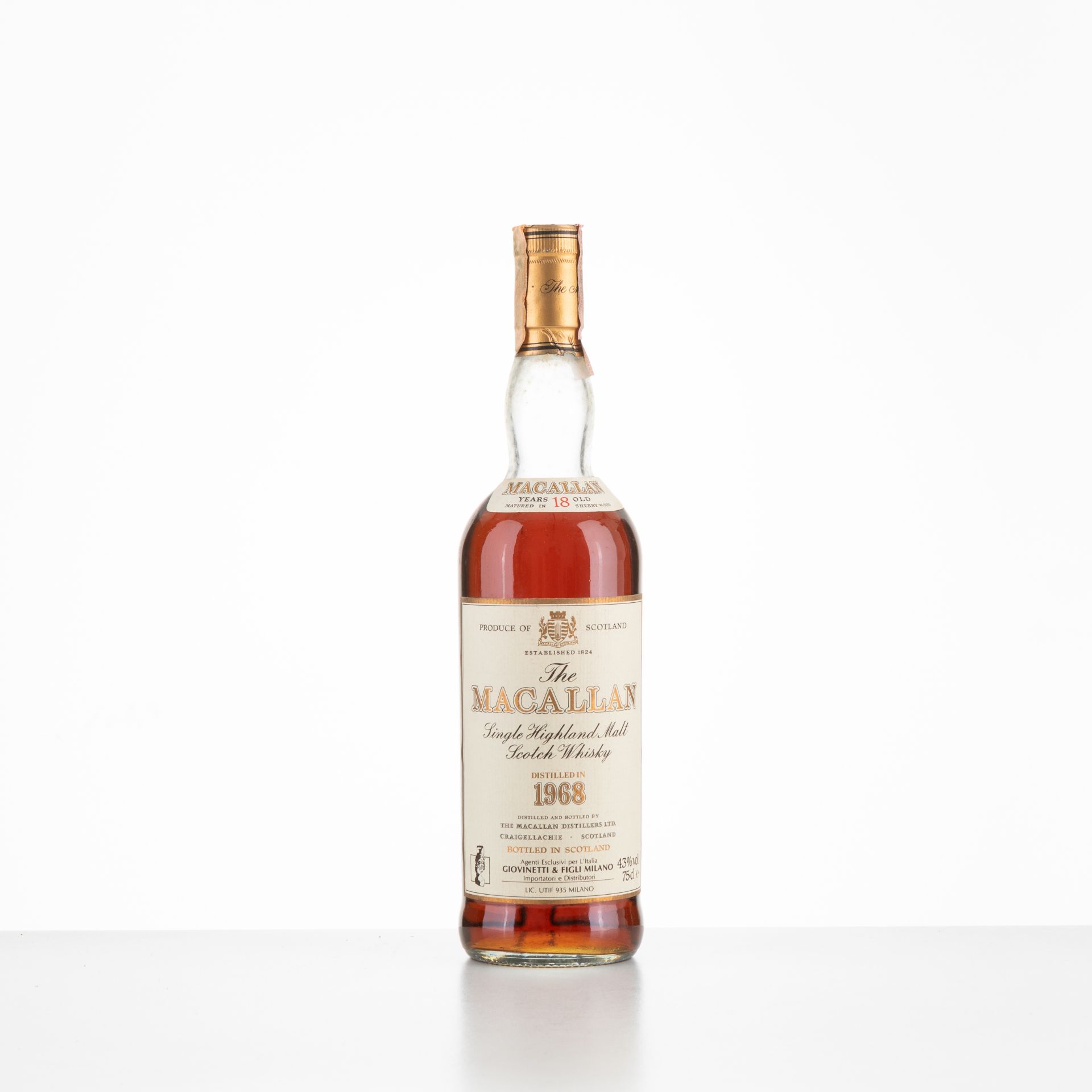 Macallan 1968, 18 years old