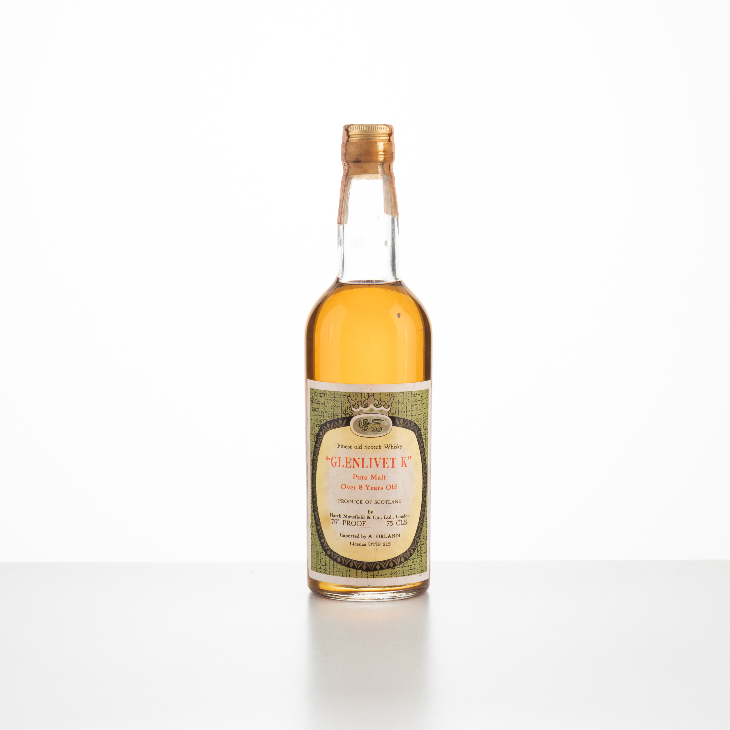 Glenlivet K Pure Malt Over 8 year old