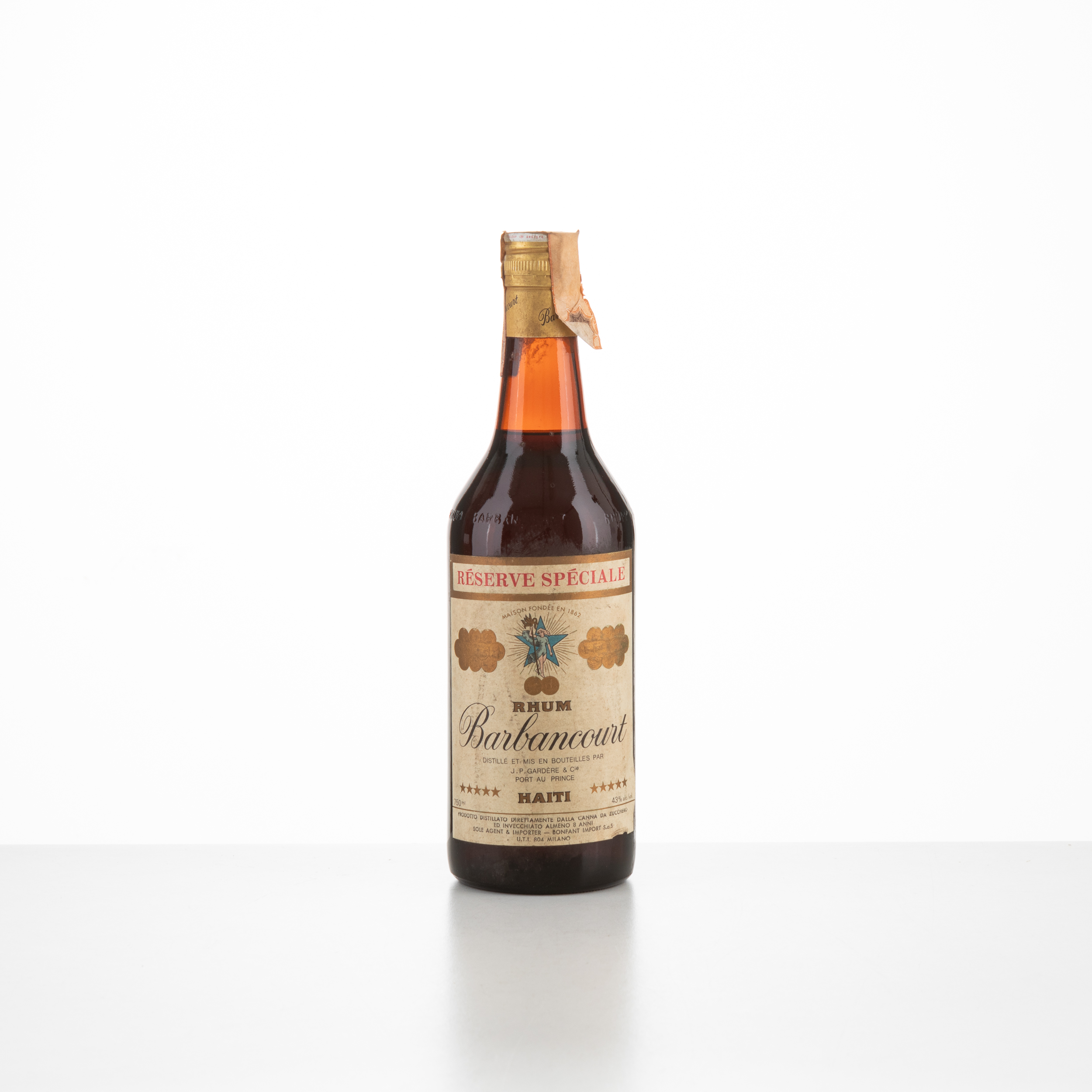 Rum Speciale Reserve, Barbancourt (anni '70)