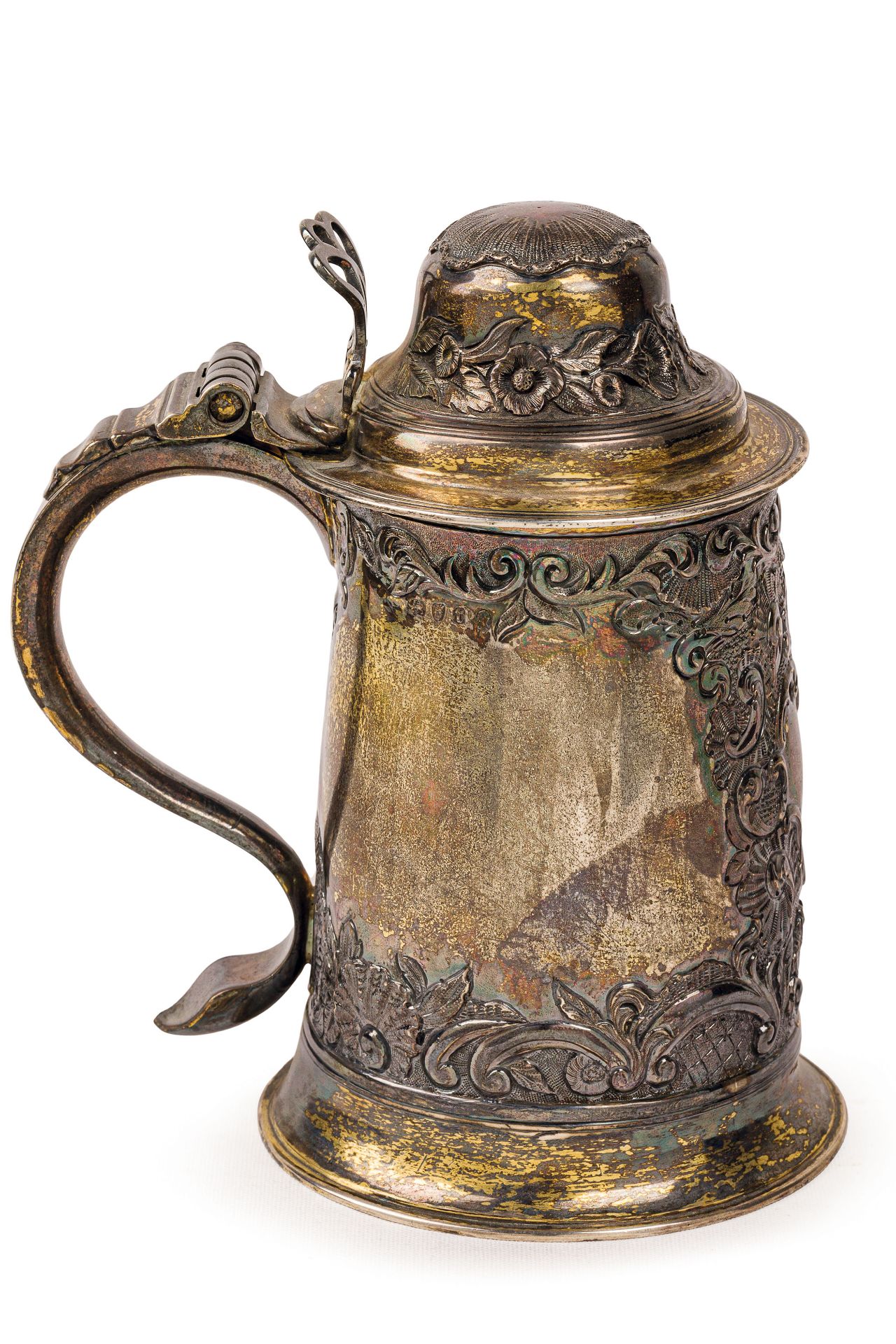 TANKARD IN ARGENTO, LONDRA, 1794, ORAFO W. BRIND