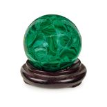 SFERA IN MALACHITE, XX SECOLO