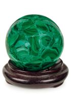 SFERA IN MALACHITE, XX SECOLO