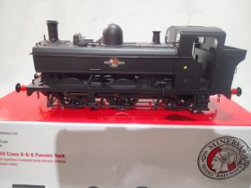 Minerva O gauge class 8750 Pannier tank, Black, Late Crest, un-numbered, in near mint condition,