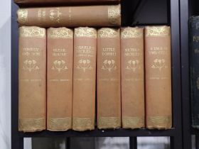Sixteen Charles Dickens Imperial Edition novels, circa 1902. UK P&P Group 3 (£30+VAT for the first