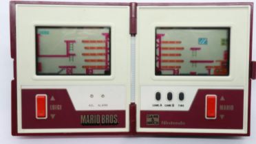 Nintendo Mario Bros Game & Watch, not working at lotting. UK P&P Group 1 (£16+VAT for the first