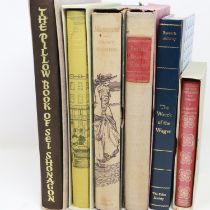 Mixed leather bound hardback books and Folio Society books. UK P&P Group 3 (£30+VAT for the first