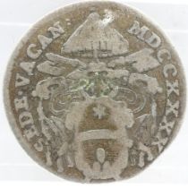 1790 Papal Silver Sede Vacante Grosso - Rome. UK P&P Group 0 (£6+VAT for the first lot and £1+VAT