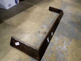Cast iron fire curb. Not available for in-house P&P