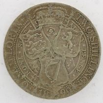 1899 silver florin of Queen Victoria. UK P&P Group 0 (£6+VAT for the first lot and £1+VAT for