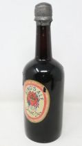 Bottle of Bass Kings ale 1902. UK P&P Group 2 (£20+VAT for the first lot and £4+VAT for subsequent