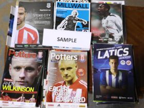 165 year 2000 onwards football programmes, all divisions. Not available for in-house P&P