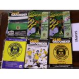 Approximately 200 Southport football club home programmes. Not available for in-house P&P