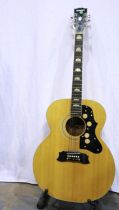 Hondo 2 acoustic guitar, model HJ2OON. Not available for in-house P&P