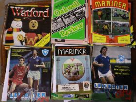 280 1980s football programmes. Not available for in-house P&P