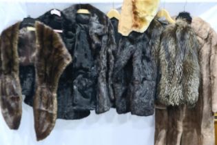 Quantity of good quality furs, jackets, coats and stoles, including Southport Furriers. Not