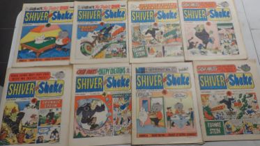 Twenty eight Shiver and Shake comics, 1973-1974. UK P&P Group 3 (£30+VAT for the first lot and £8+